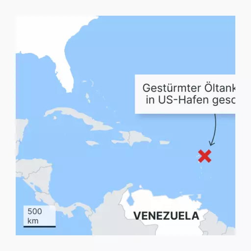 US-Militär beschlagnahmt Tanker